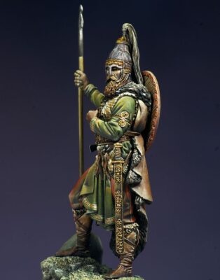 Slavic Warrior, VII century A.D. - Pegaso World